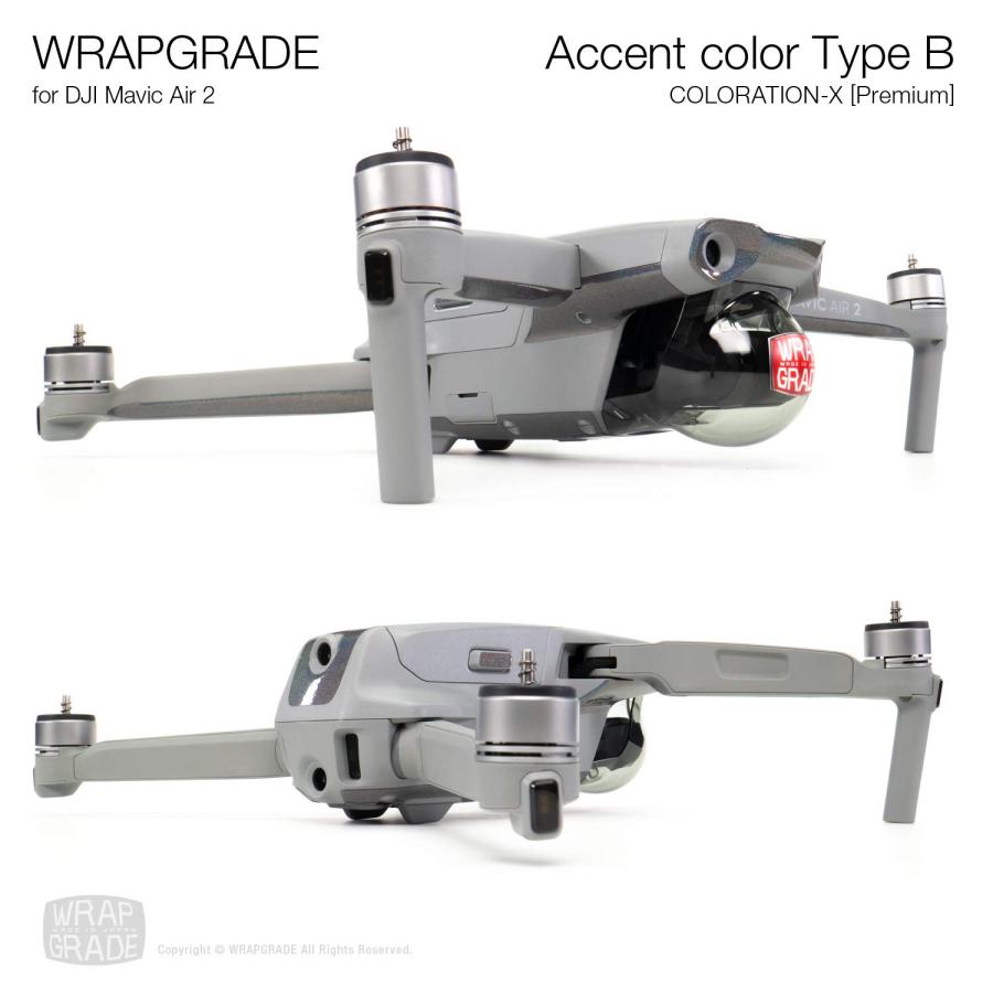 WRAPGRADE for DJI Mavic Air 2 アクセントカラーB スキンシール (カラーレーションＸ) Wrapgr 並行輸入品｜lucky39｜07