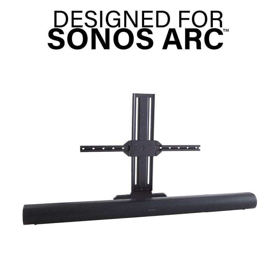 Sanus サウンドバーマウント Sonos Arcサウンドバー用に設計   高さ&奥行き調節可能 Dolby Atmos用    並行輸入品｜lucky39｜07