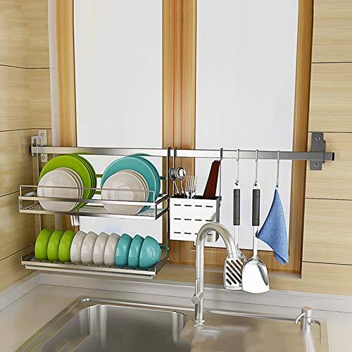 Over The Sink Dish Drying Rack Set, Colture Hanging 304 Stainles 並行輸入品｜lucky39｜05