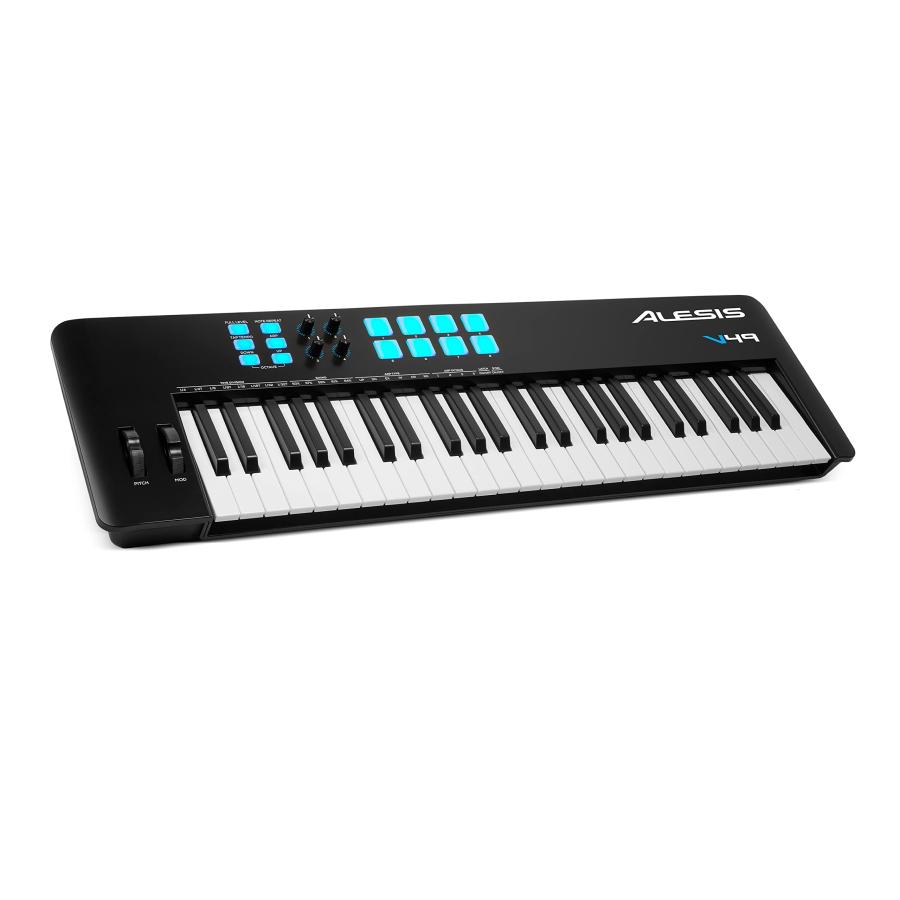 Alesis(アレシス) USB MIDIキーボードコントローラー 49鍵ベロシティ 