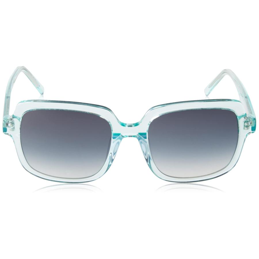 DKNY Women's DK540S Square Sunglasses, Crystal Light Aqua, One S 並行輸入品｜lucky39｜04