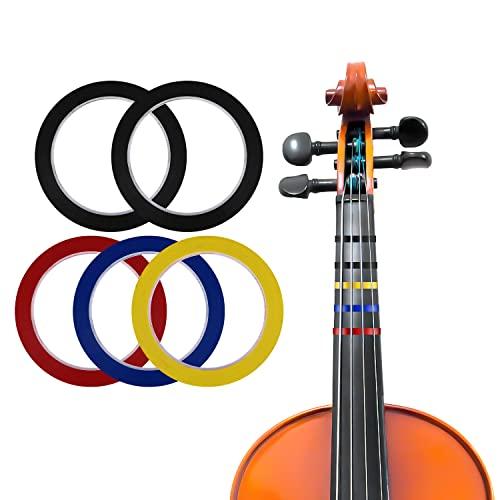 5 rolls Violin Tape Fingerboard, 216 ft/66mm Cello Tape Instrume 並行輸入品｜lucky39｜02