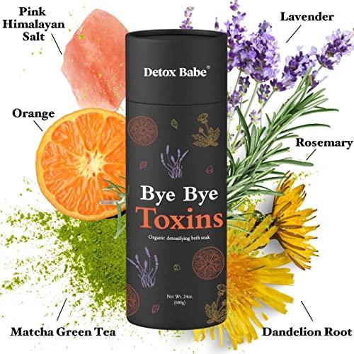 Bye Bye Dry & Bye Bye Toxins Detox Bath Salt Soak Bundle Pack |  並行輸入品｜lucky39｜05