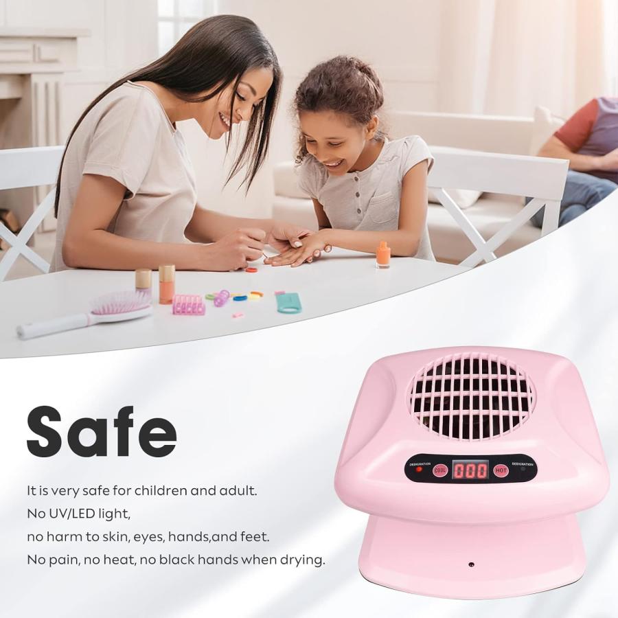 Air Nail Dryer, 300W Nail Art Blower with Automatic Sensor, Prof 並行輸入品｜lucky39｜07