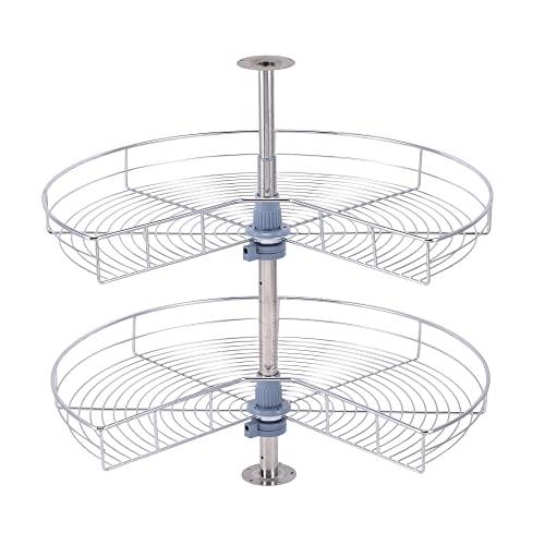 Dowell Lazy Susan 28" Diameter   270 Degree Double Rack Stainles 並行輸入品｜lucky39｜02