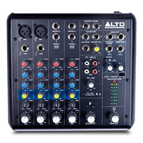 Alto TrueMix 600 Audio Mixer with 2 XLR Mic Ins, USB Audio Inter 並行輸入品｜lucky39｜02