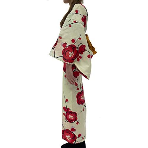 Dita ENSHU Traditional Cotton Women's Yukata Robe (japanese casu 並行輸入品｜lucky39｜08