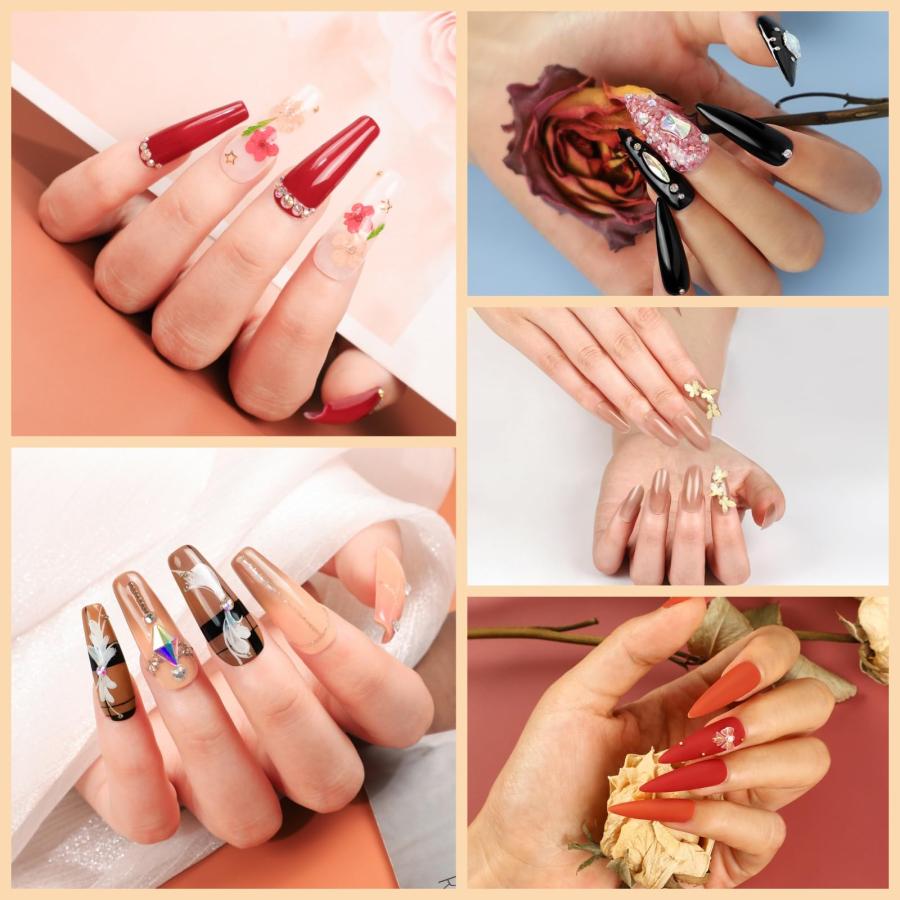 Gel Nail Polish Set with U V Light Starter Kit 4pcs Gel Nail Pol 並行輸入品｜lucky39｜04