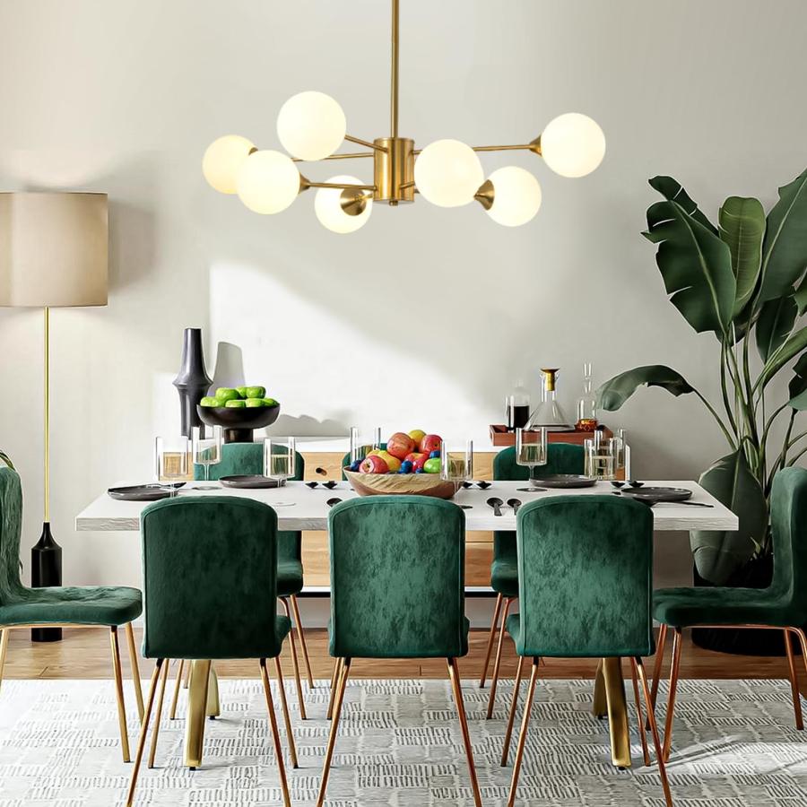 APLampara Mid Century Modern Chandelier Gold Sputnik Chandeliers 並行輸入品｜lucky39｜10