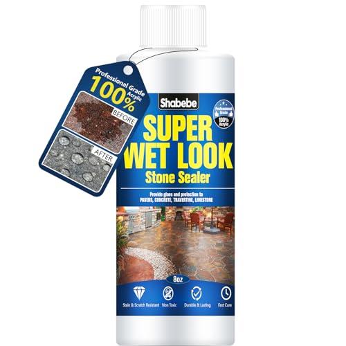 Super Wet Look Stone Sealer 8oz, Durable & Long Lasting Protecti 並行輸入品｜lucky39｜02