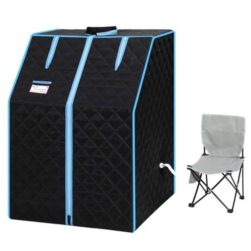 GEBBEM Half Body Portable Single Person Sauna for Therapeutic Re 並行輸入品｜lucky39｜02