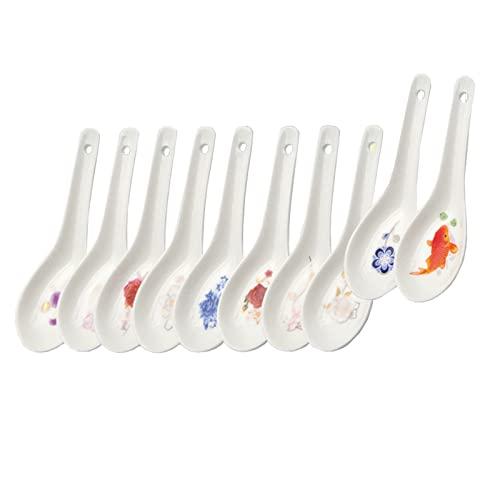 Tea spoons,Dessert spoons,Small Soup Spoons and Spoons Ceramic S 並行輸入品｜lucky39｜02