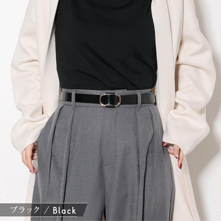 ベルト 本革ベルト スクエアレザーベルト レディース メンズ 本革 革