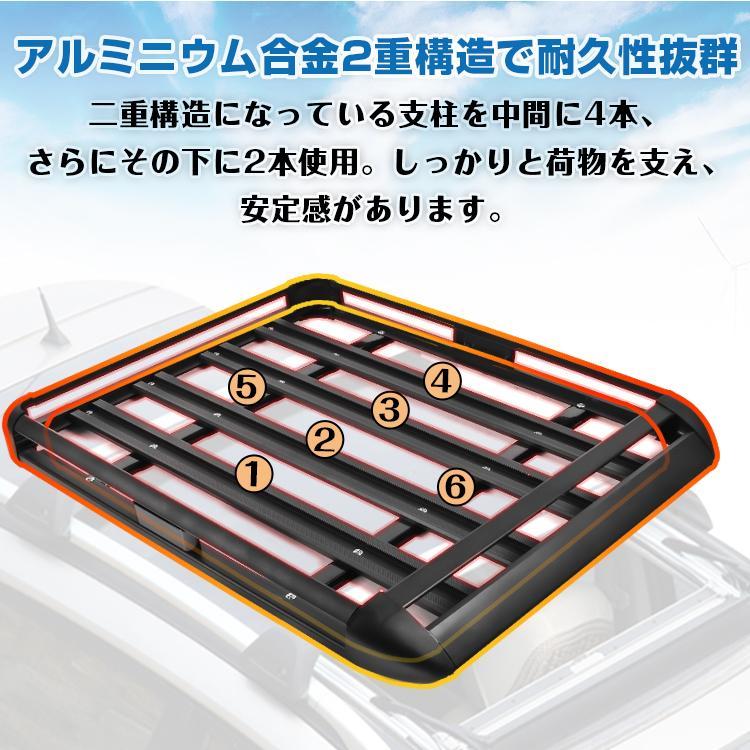 ルーフラック ルーフキャリア カーパーツ カスタム ルーフバスケット