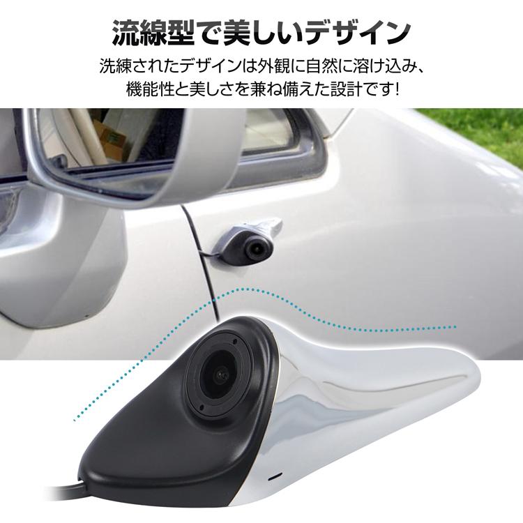 サイドカメラ ドラレコ ドライブレコーダー リアビューカメラ 左右