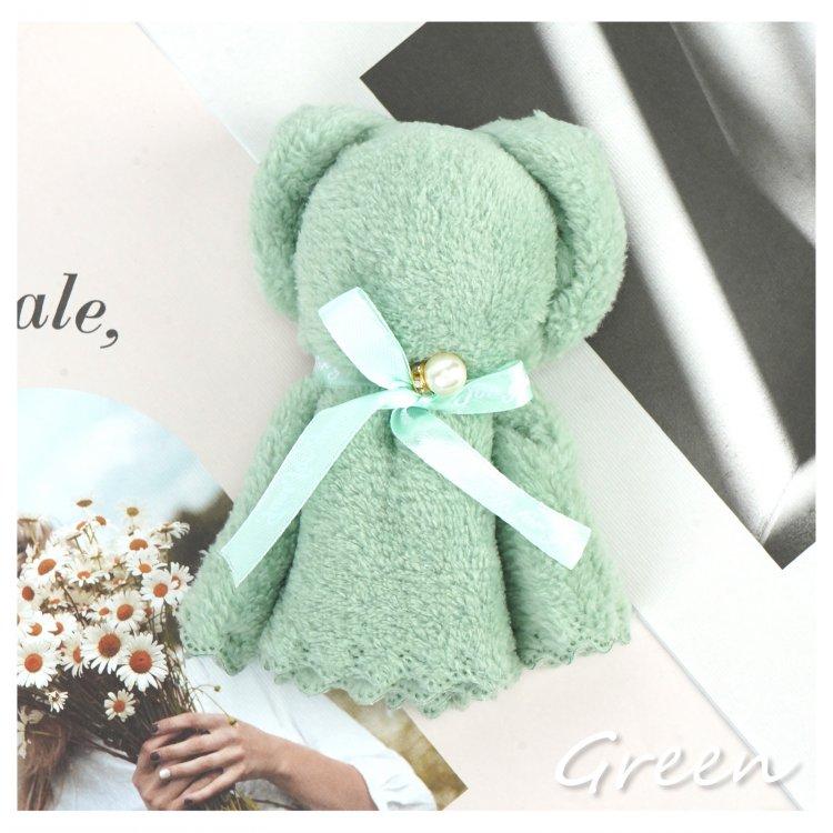 くまタオルハンカチ 8個入り クマ ギフト ハンカチ ハンドタオル