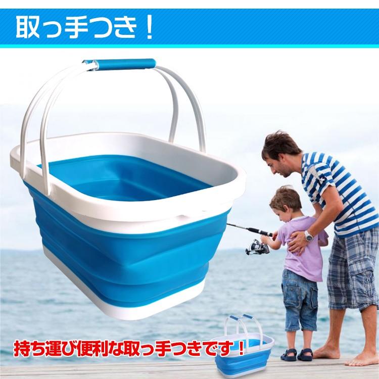 シリコンカゴ 折りたたみバケツ コンパクト 洗い桶 シリコン 大容量 折りたたみ かご キッチン キャンプ アウトドア 取っ手付き Ny139 Ny139 Lucky9 通販 Yahoo ショッピング