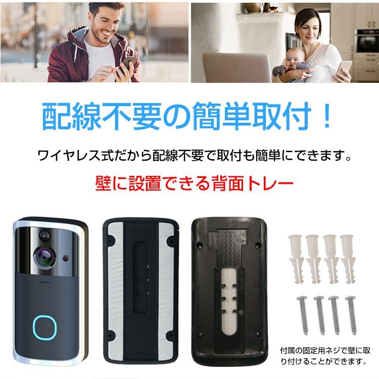 インターホン ワイヤレス 玄関 インターフォン カメラ付き Wifi 工事不要 スマートフォン Ny164 Ny164 Lucky9 通販 Yahoo ショッピング