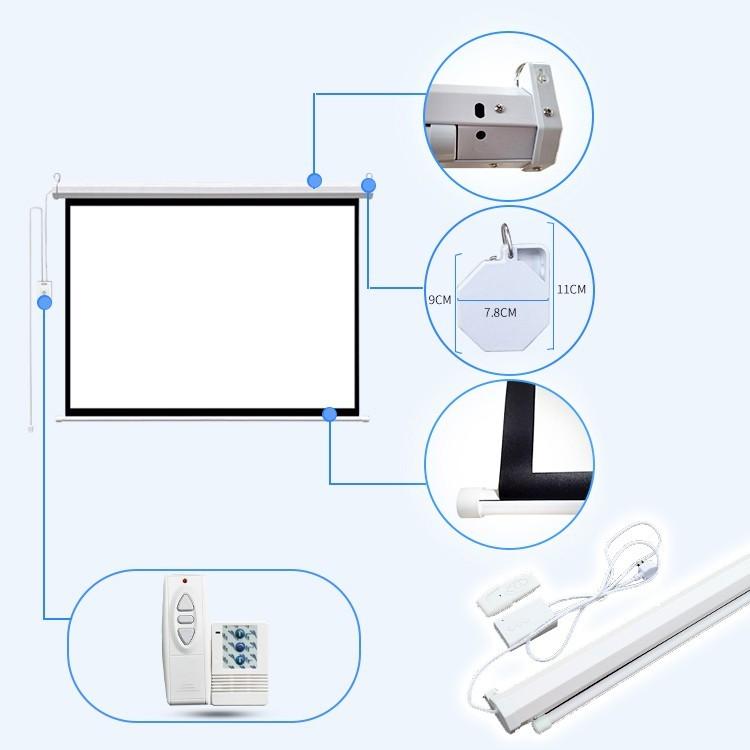 プロジェクタースクリーン　100インチ　大きいサイズ Amazon | イーサプライ プロジェクタースクリーン 100インチ 4:3