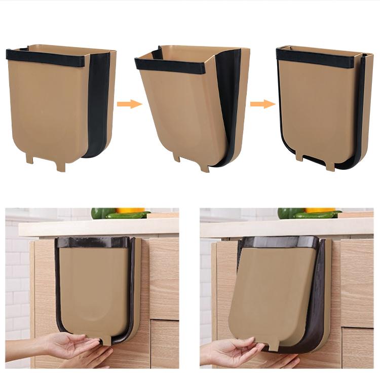 ごみ箱 折りたたみ ゴミ箱 壁掛け ダストボックス キッチン ボックス 自動車 洗面所 フック 生ゴミ 簡単 開閉 台所 ごみ袋 コンパクト ny232 |  | 05