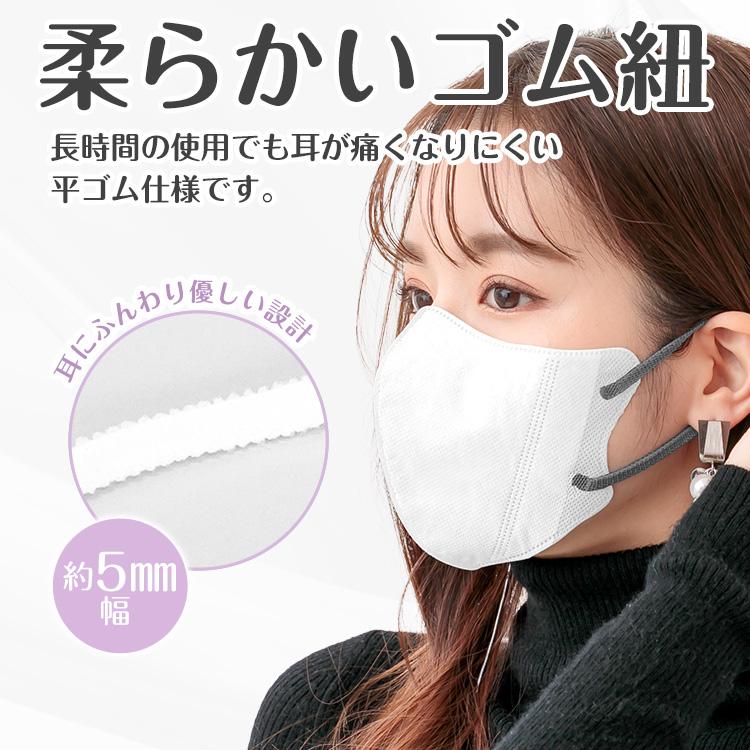 マスク 小顔マスク 3D 3D立体マスク 40枚 小さめ 血色マスク 99%カット 男女兼用 蒸れない フィット感 快適 ny411-60 |  | 19