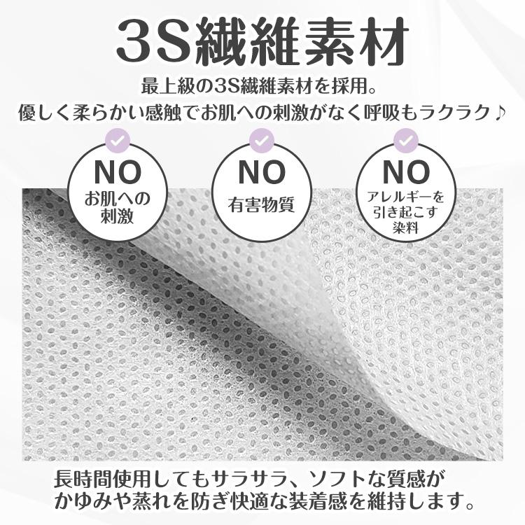 マスク 小顔マスク 3D 3D立体マスク 40枚 小さめ 血色マスク 99%カット 男女兼用 蒸れない フィット感 快適 ny411-60 |  | 20