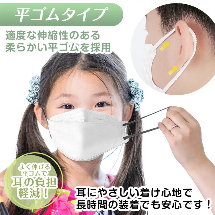 マスク キッズマスク 子供マスク プリーツ 3D 立体 20枚 50枚 小さめ