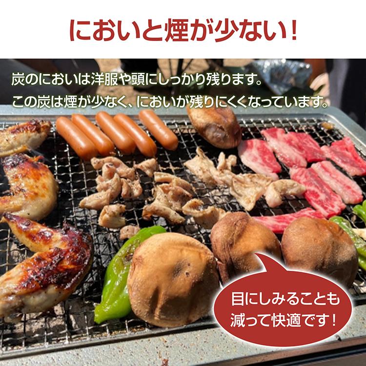 備長炭 炭 バーベキューコンロ バーベキュー オガ炭 オガ備長炭 竹炭 