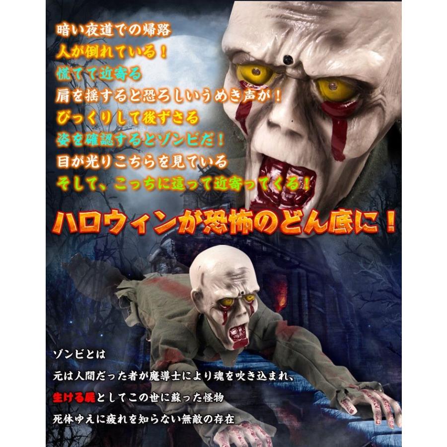 ゾンビ ホラー ハイハイ ゾンビ ハロウィン 動く 這う マツコ 納涼 知らない世界 お化け屋敷 Pa026 Pa026 Lucky9 通販 Yahoo ショッピング