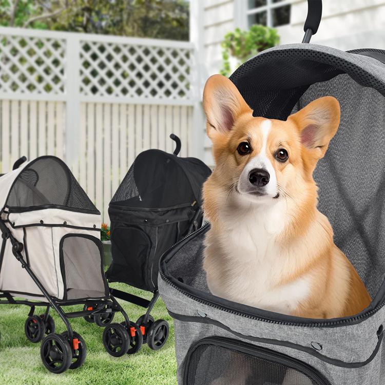 ペット用カート 折りたたみ式 取り外し可能 犬 カート 犬カート 犬用