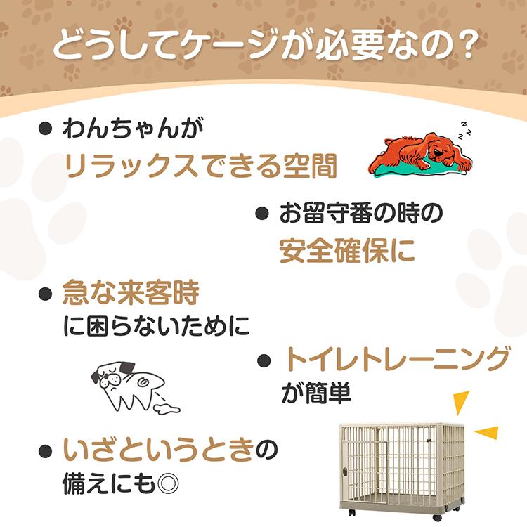 ペットケージ 犬 猫 ケージ ゲージ ペットサークル 耐荷重75kg 天板 天面 側面 ドア 2ドア ダブルドア 丸洗いOK 小型犬 中型犬 四輪 360° キャスター 軽量 頑丈の画像