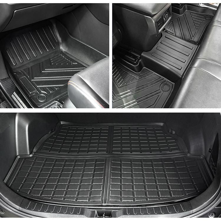 車用 フロア ラゲッジ フルセット マット トヨタ RAV4 XA 50系 専用 5