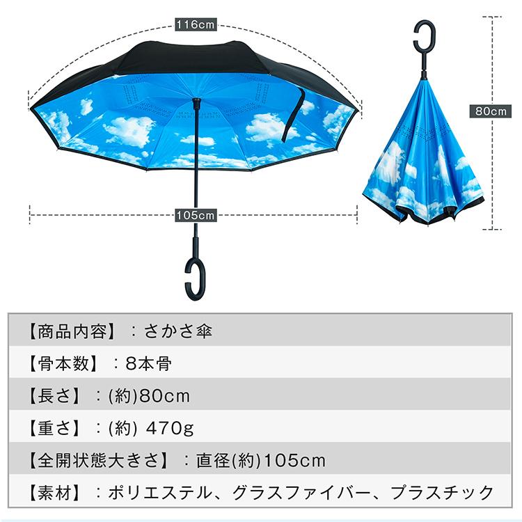 逆さ傘 さかさ傘 外側が濡れない さかさ 逆さま傘 日傘 晴雨兼用 逆さ傘 さかさ傘 外側が濡れない さかさ 逆さま傘 日傘 晴雨兼用
