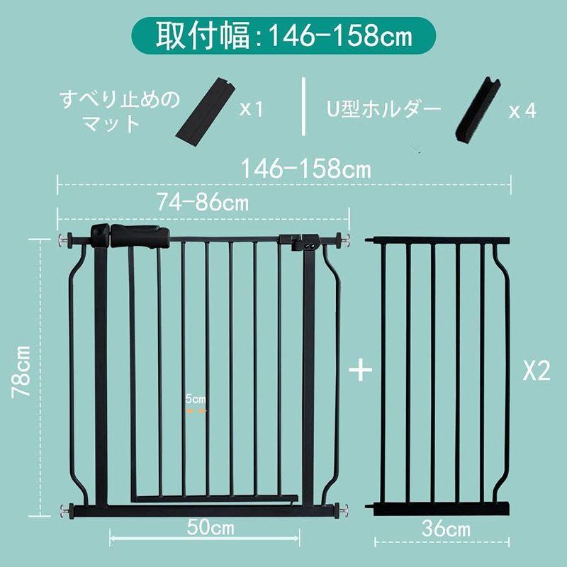【数量限定アウトレット品】 エルフ ベビー(Fairy Baby) ベビーゲート 階段上 ペットゲート ベビーフェンス 突っ張り式 オートクローズ機能 ビデオ付き 扉開 【2117222866】(11428円)