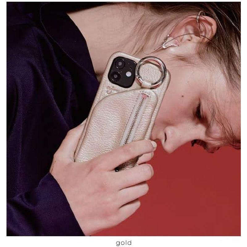 ajew(エジュー) スマホケース iPhone13Pro cadenas zipphone case