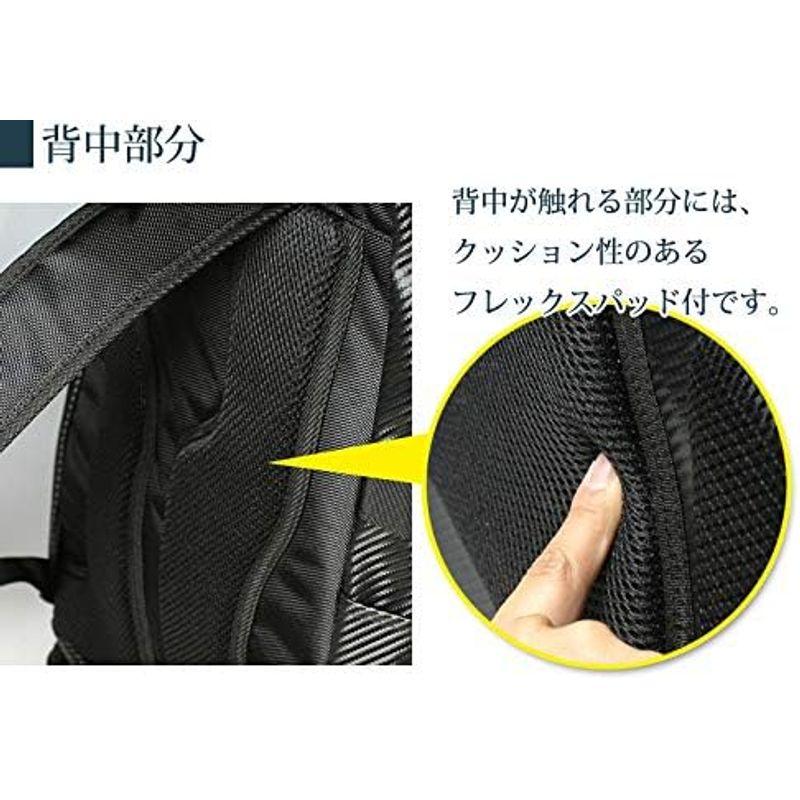 剣道屋　防具袋　冠　リュック型　KENDO　バッグパック　(黒)