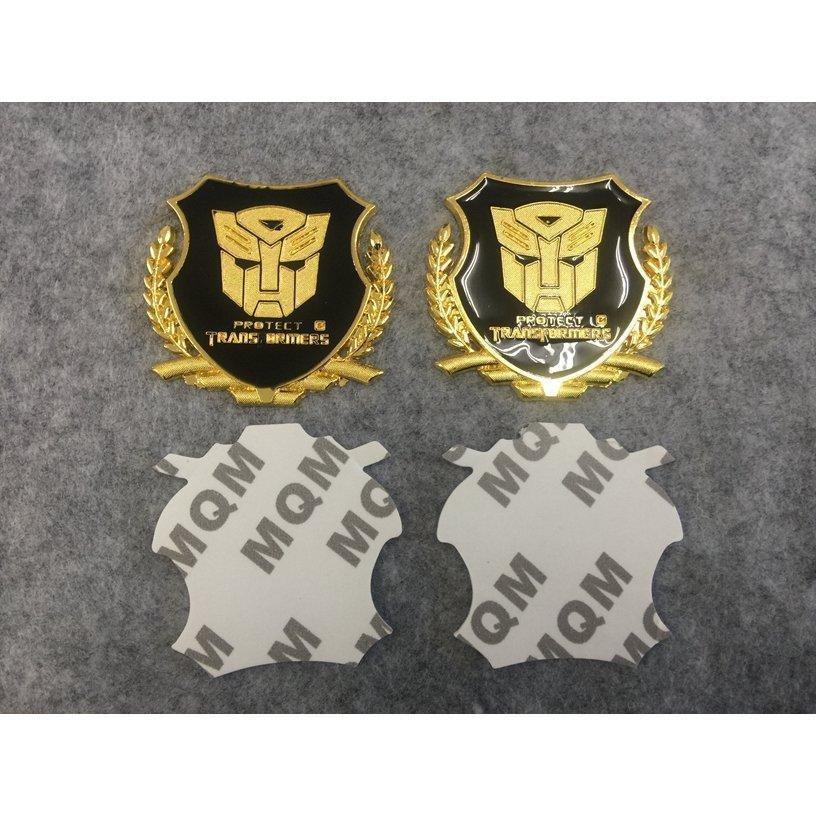 送料無料 トランスフォーマー用 2個セット ステッカー エンブレム カバー 車ロゴ 金 ゴールド 自動車 キズ隠し パーツ 部品 843jxl Luckycrane 通販 Yahoo ショッピング