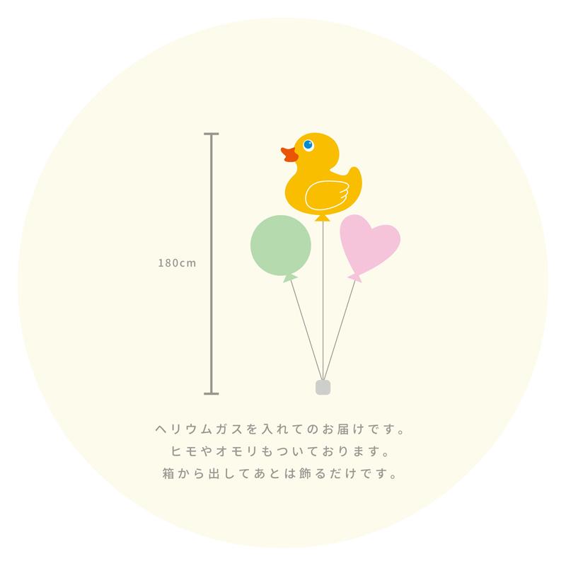 バルーン 誕生日 ギフト ソフィア バースデー 浮かせてお届け バルーン電報 送料無料｜luckyducky｜08