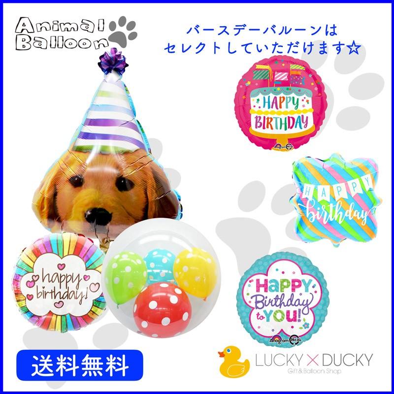 ドック 犬 誕生日 バルーン 装飾 風船 デコレーション 送料無料 バースデー 選べるバースデー ギフトバルーンluckyducky 通販 Yahoo ショッピング