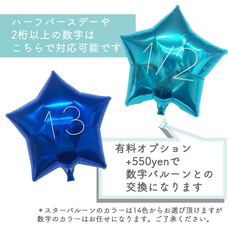 バルーン 誕生日 ギフト トゥイーティー バースデー 数字 ナンバー  浮かせてお届け バルーン電報 送料無料｜luckyducky｜09