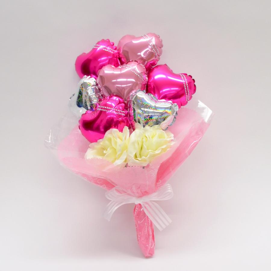 バルーンブーケ(ダブルピンク) : ギフトバルーンLUCKYDUCKY - 通販