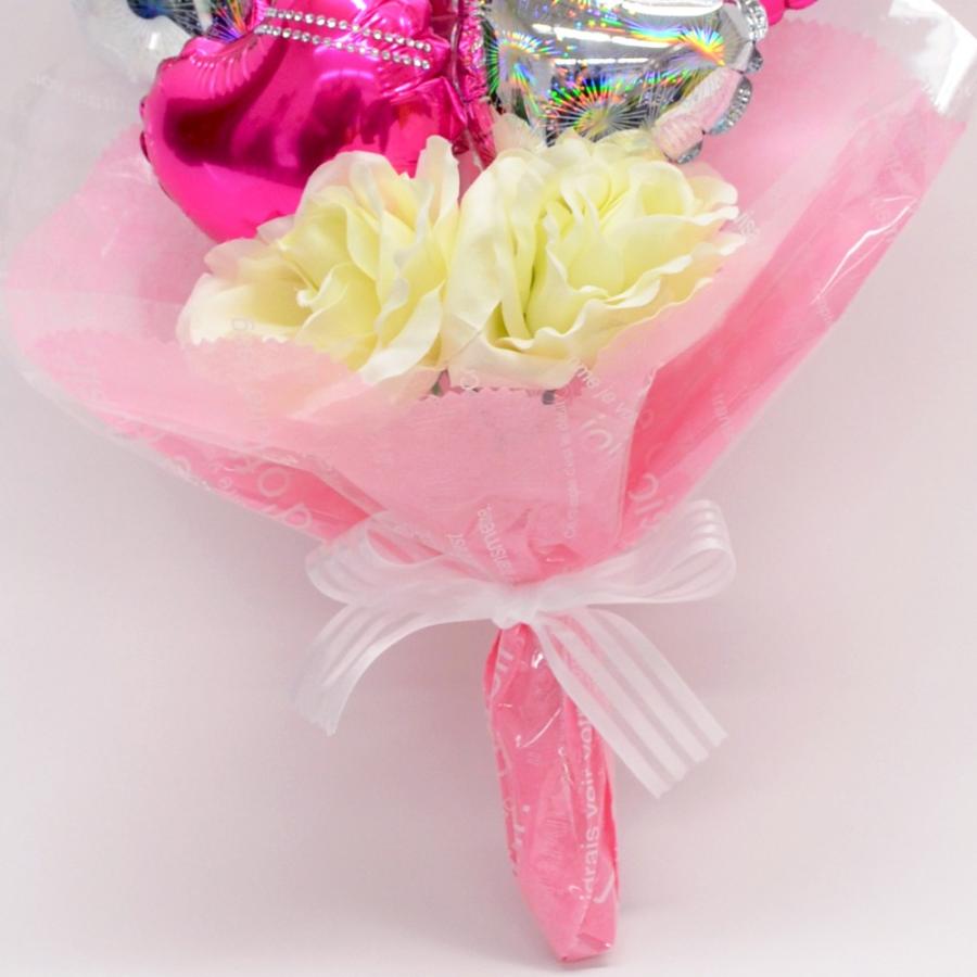 ★　バルーンブーケ　バルーンギフト バルーンブーケ(ダブルピンク) : ギフトバルーンLUCKYDUCKY