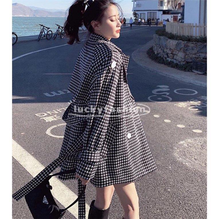 激安で販売 コート レディース トレンチコート ダッフルコート アウター 千鳥柄 チェスター 秋物 春コート 通勤 美品 春 激安 ビジネス Www Superavila Com