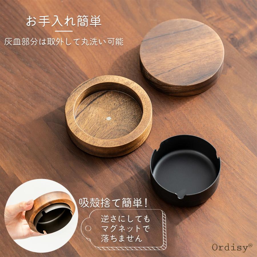 IQOS 木製の灰皿 灰皿 木製 木 フタ付 蓋付き ふた付 オシャレ おしゃれ お洒落