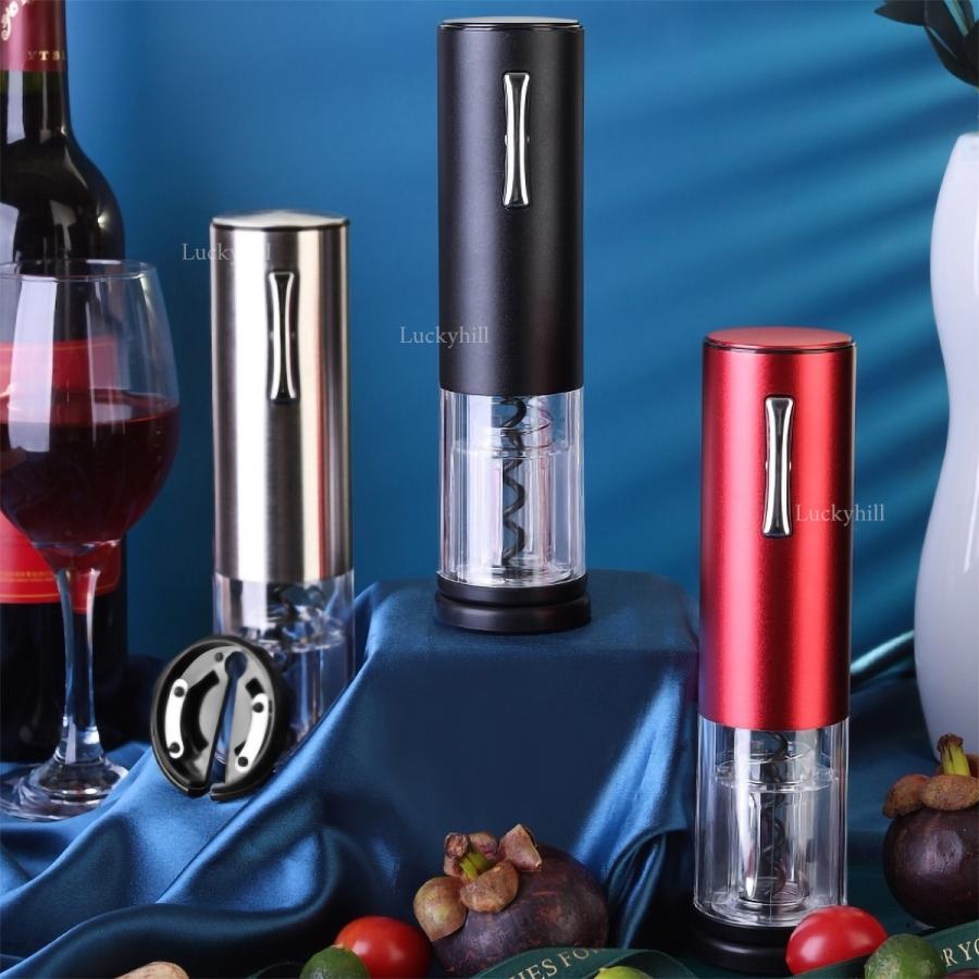 ワインオープナー 電動 高級 おしゃれ 自動 簡単 USB充電式 電動ワイン