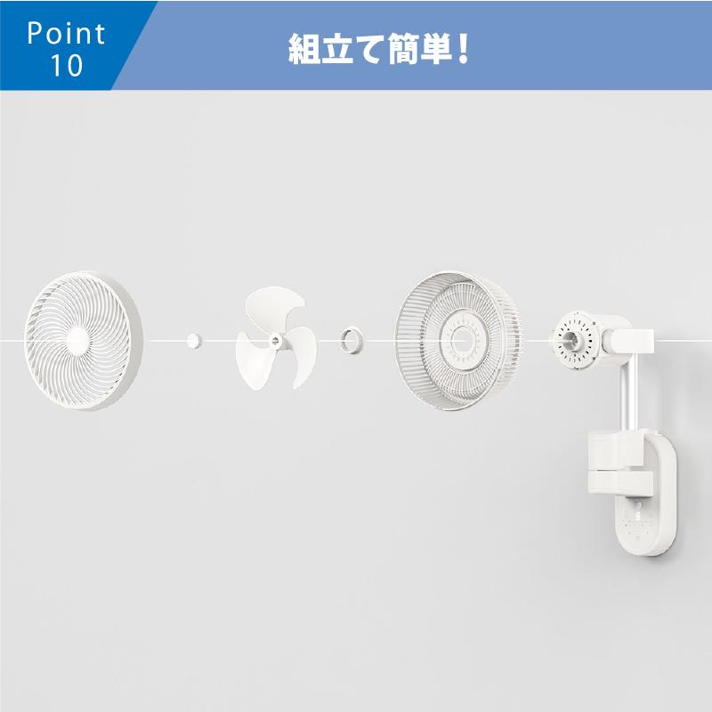 S.Kjapan(家電) LED 人感センサーライト付きサーキュレーター S.Kjapan(家電) LED 人感センサーライト付きサーキュレーター