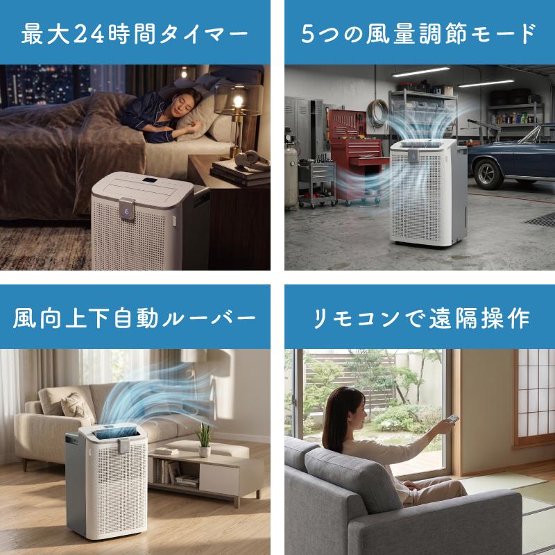 S.Kjapan 新発売 ダクト不要 排熱レス スポットクーラー 工事不要