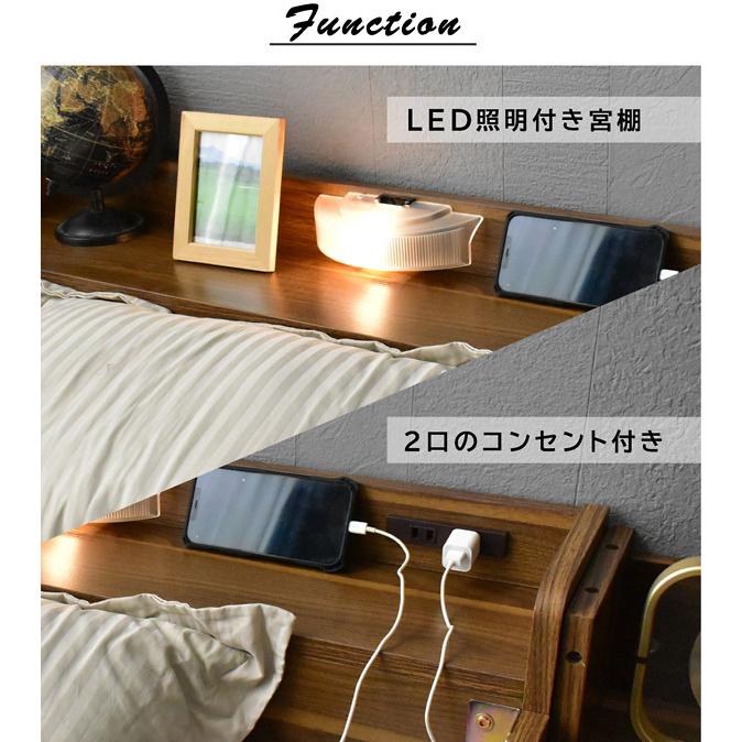 取引中】G300kg耐震全体木製 宮棚、ライト、コンセント、ハンガー付き