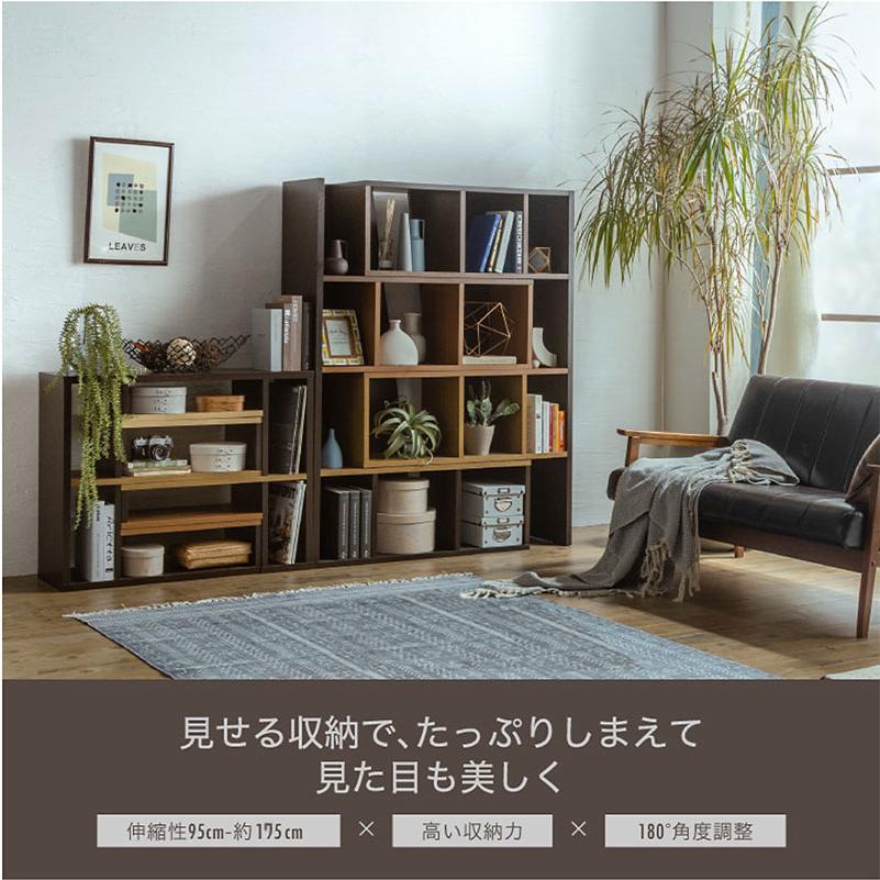 日本製 伸縮スライドラック ラック 完成品 ハイタイプ 175cm 5段 日本製 伸縮スライドラック ラック 完成品 ハイタイプ 175cm 5段