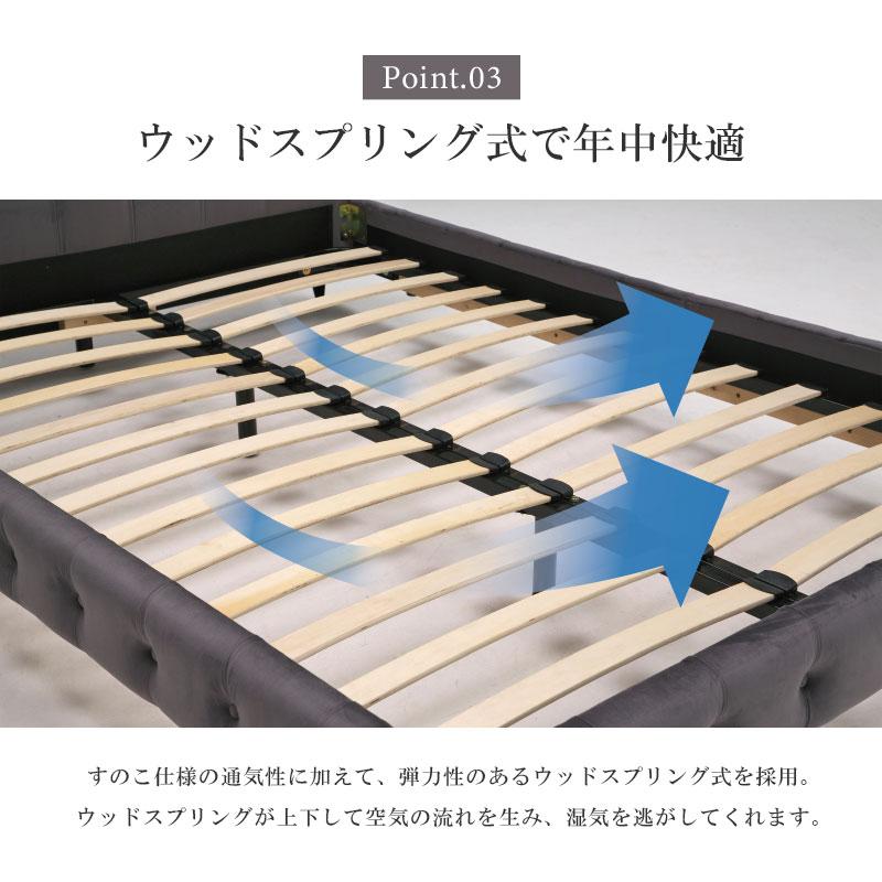 SNSで話題 ベッド ベッドフレーム 高級 ダブルベッド ダブル SNSで話題 ベッド ベッドフレーム 高級 ダブルベッド ダブル